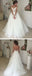 Bridal Unique Applique Long Sleeves Open Back Long Wedding Dresses, WG667 - Wish Gown
