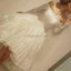 Charming Long Sleeve Shinning Straight Neck Beautiful Junior Homecoming Dress, WG703