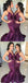 Sexy Mermaid Split Cheap Long Wedding Party Simple Bridesmaid Dresses, WG493