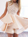 Lace Unique Style Lovely Cheap Graduation School Homecoming Prom Dress, BD0666