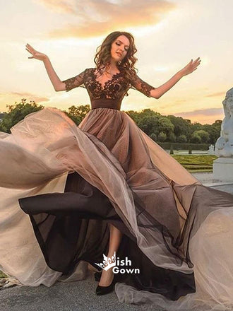Win the Heart of Your Crush with Elegant Prom Dresses | Wish Gown tagged "half-sleeve" Win the Heart of Your Crush with Elegant Prom Dresses | Wish Gown tagged "half-sleeve"