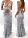 Popular Open Back Mermaid Elegant Cheap Long Prom Dresses, WG1100