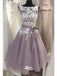 Popular Pretty Junor Short Blue Cheap Wedding Party Bridesmaid Dresses, WG333