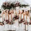 Asymmetric One Shoulder Soft Satin Mermaid Wedding Guest Bridesmaid Dresses, WGM055