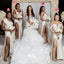 Sexy Multiple Types Mermaid Soft Satin Wedding Guest Dresses Bridesmaid Dresses, WGM064
