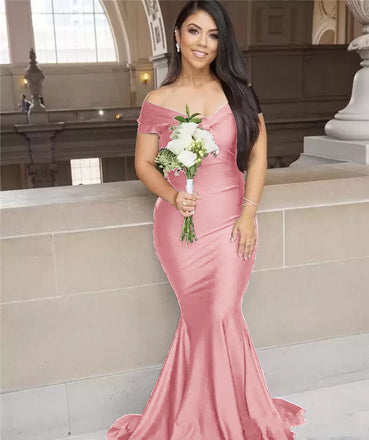 Blush Bridesmaid Dresses – Wish Gown