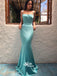 Most Popular Tiffany Blue Junior Backless Sexy Mermaid Tiffany Blue Long Prom Dress, WGP011