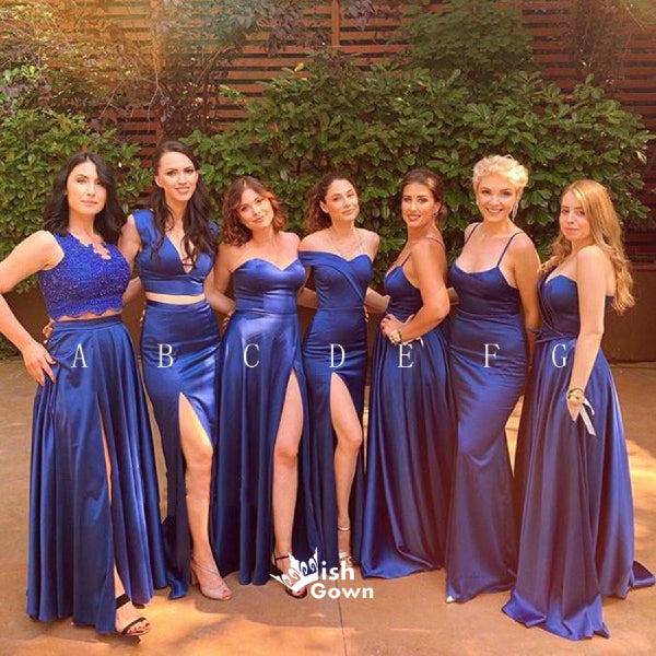 royal blue bridesmaid dresses