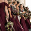 Elegant Sweetheart Chiffon Floor Length Cheap Long Bridesmaid Dresses, WG378 - Wish Gown