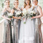 Affordable Mismatched Sexy Mermaid Long Wedding Sparkle Sequin Bridesmaid Dresses, WG462 - Wish Gown