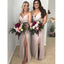 Simple Cheap Sexy Side Split Popular Long Bridesmaid Dresses, WG466