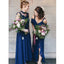 Impressive Mismatched Chiffon Cheap Long Bridesmaid Dresses, WG89
