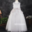 Elegant Pretty Sleeveless Tulle Wedding  Flower Girl Dresses, FGD008