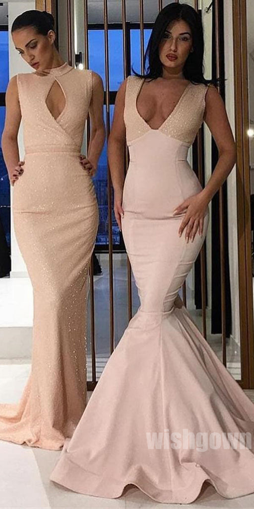Sexy Unique Mermaid New Arrival Long Evening Prom Dresses, MD1124