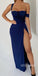 Sexy Unique Side Slit Mermaid Long Prom Dresses, MD1129