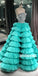 Gorgeous Tulle Evening Long Prom Dresses Ball Gown PG1103