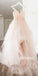 Elegant Popular SimpleTulle Evening Chic Cheap Long Prom Dresses, WG1103