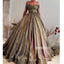 Off the Shoulder Sparkle Long Prom Dresses PG1144