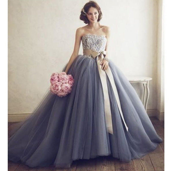 Charming Gorgeous Sweetheart Popular Long Prom Ball Gown Dresses, WG1049 - Wish Gown