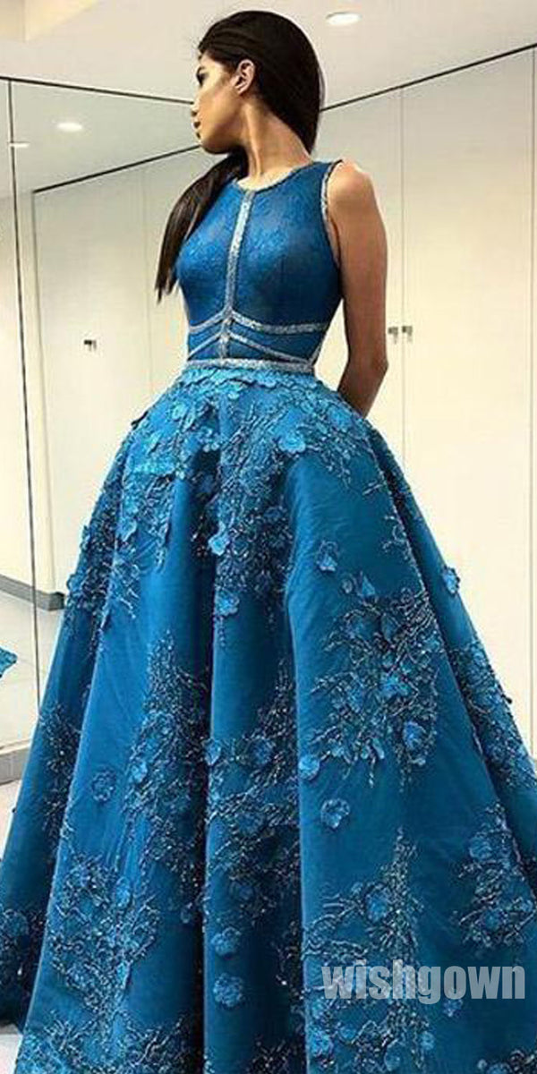 Unique Applique Formal A Line Elegant Expensive Long Prom Dresses, SG1 Wish Gown Unique Applique Formal A Line Elegant Expensive Long Prom Dresses, SG1 Wish Gown