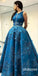 Unique Applique Formal A Line Elegant Expensive Long Prom Dresses, SG138
