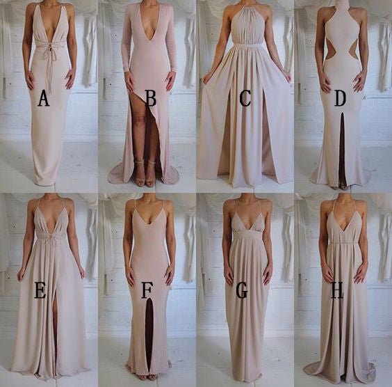 Simple Styles Sexy Cheap Beach Occasion Party Prom Dresses, SG150