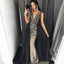 Unqiue Applique Tulle Sexy Cheap Eelegant Long Evening Prom Dress, WG1127