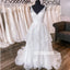 Elegant Illusion Applique Tulle Dreaming Wedding Dress WDH050