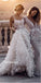 Gorgeous Applique Spaghetti Strap Dreaming Wedding Dress WDH052