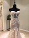 Sexy Mermaid Sweetheart Lace Long Cheap Bridal Wedding Dress, WG692