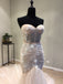 Sweetheat Sexy Mermaid Unique Long Wedding Dress for Brides, WG1209