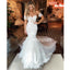 Sweetheart Mermaid Lace Tulle Long Wedding Dresses YH1118