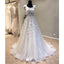 Open Back Formal A Line Cheap Bridal Long Wedding Dresses, WG1238