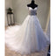 Off the Shoulder Tulle Applique Charming Long Affordable Bridal Wedding Dress, WG678