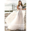 Charming Popular Tulle Lace Elegant Inexpensive Long Wedding Dresses, BW151
